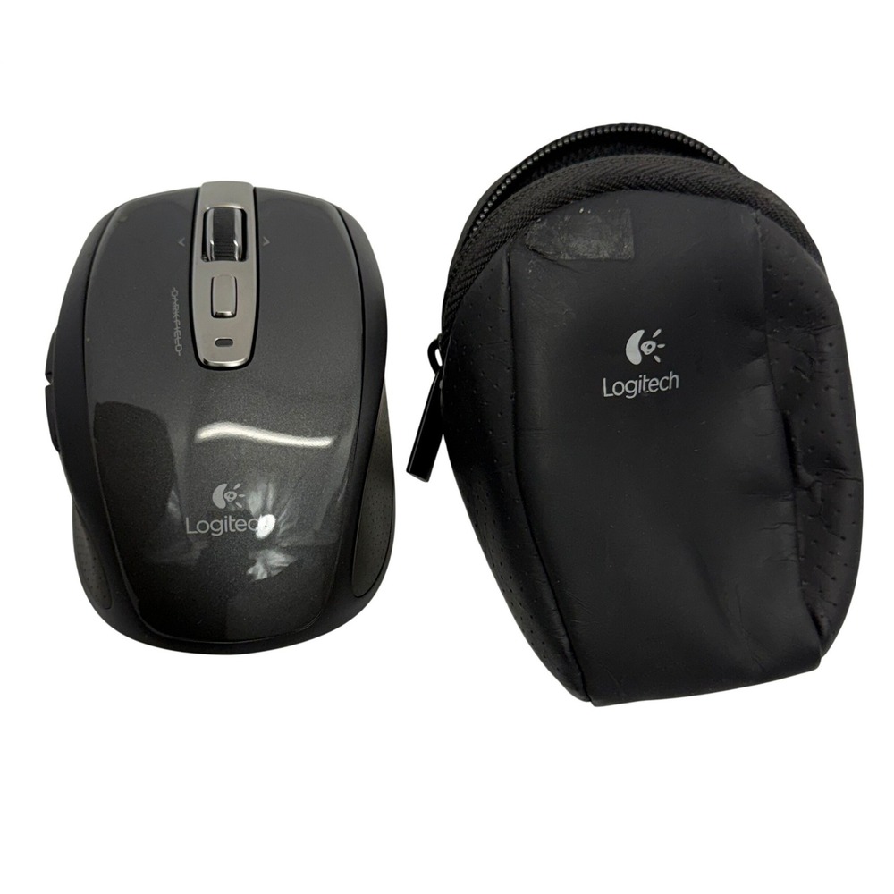 Logitech Anywhere MX Wireless Mouse Darkfield Laser Travel Case